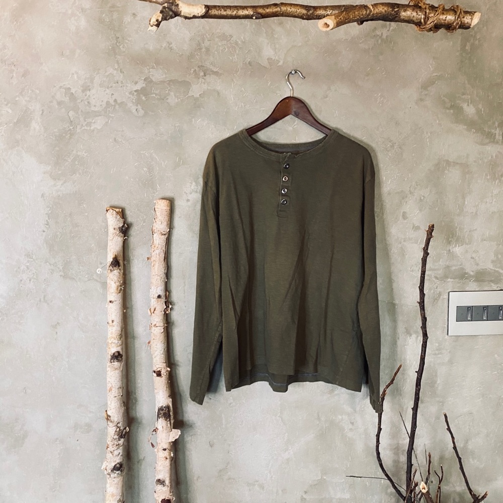 Gap Tee shirts long sleeve green black gray bundle - Picture 6 of 8